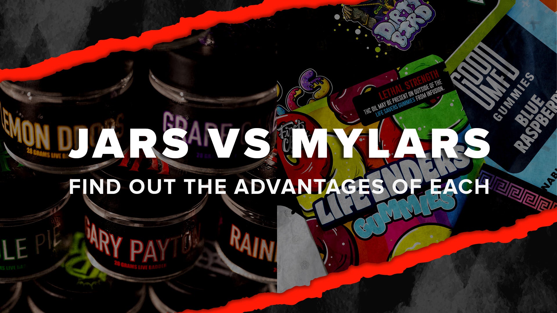 Glass Jars vs. Mylar Bags: Pro's & Con's