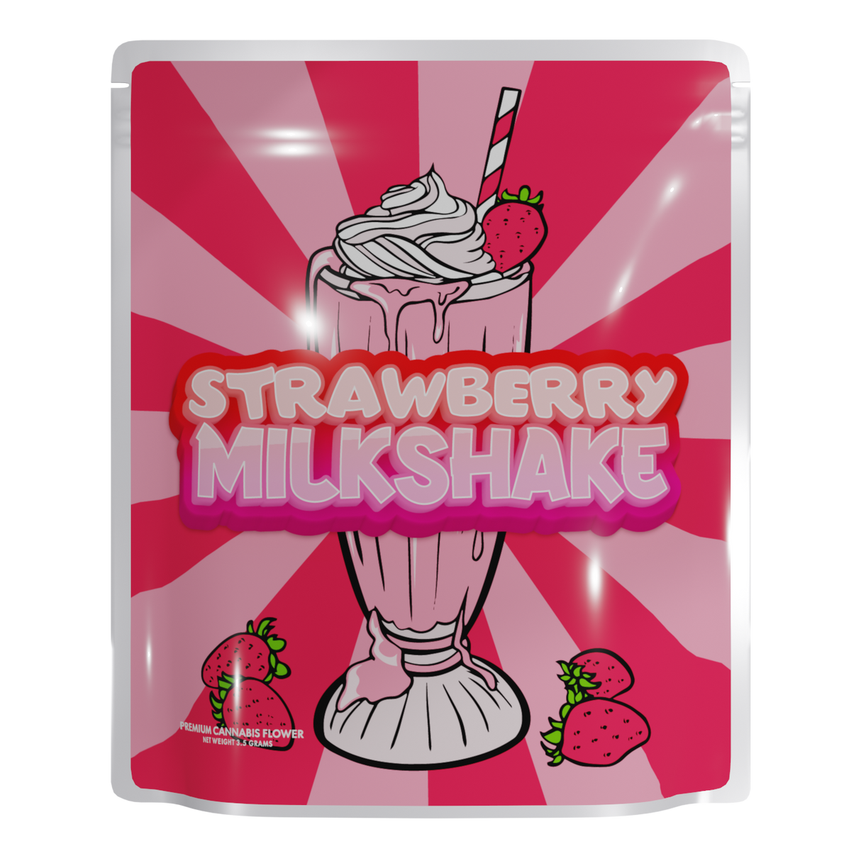 Strawberry Milkshake (4x5 8th Bag)